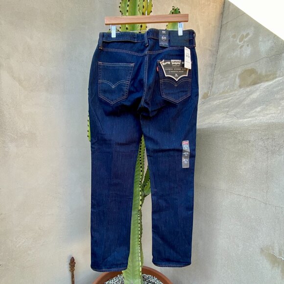 Levi 511 Slim Fit Commuter Jeans with Stretch - Picture 5 of 6